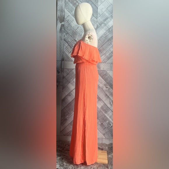 MICHAEL STARS NWOT TARA GAUZE MAXI DRESS - Picture 5 of 6